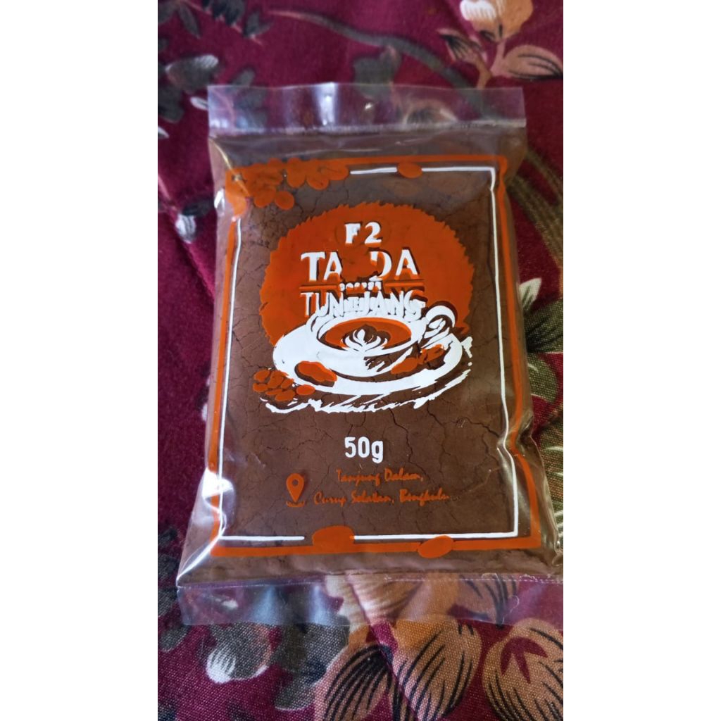 

F2 TADA Coffee - Bubuk Kopi Robusta Asli Dari Curup/Bengkulu-kemasan 50g