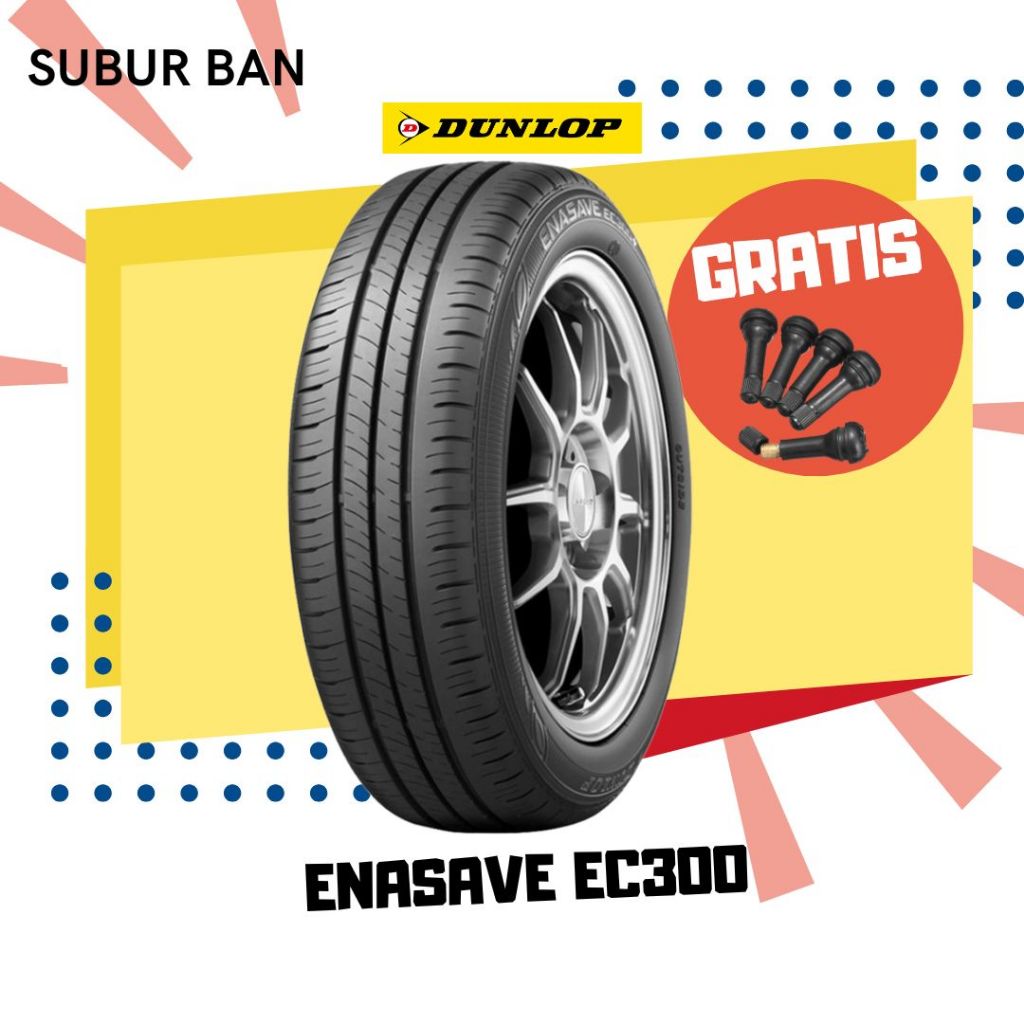 Ban Dunlop Enasave EC300 185/55 R15 Ban Mobil Brio RS Fiesta
