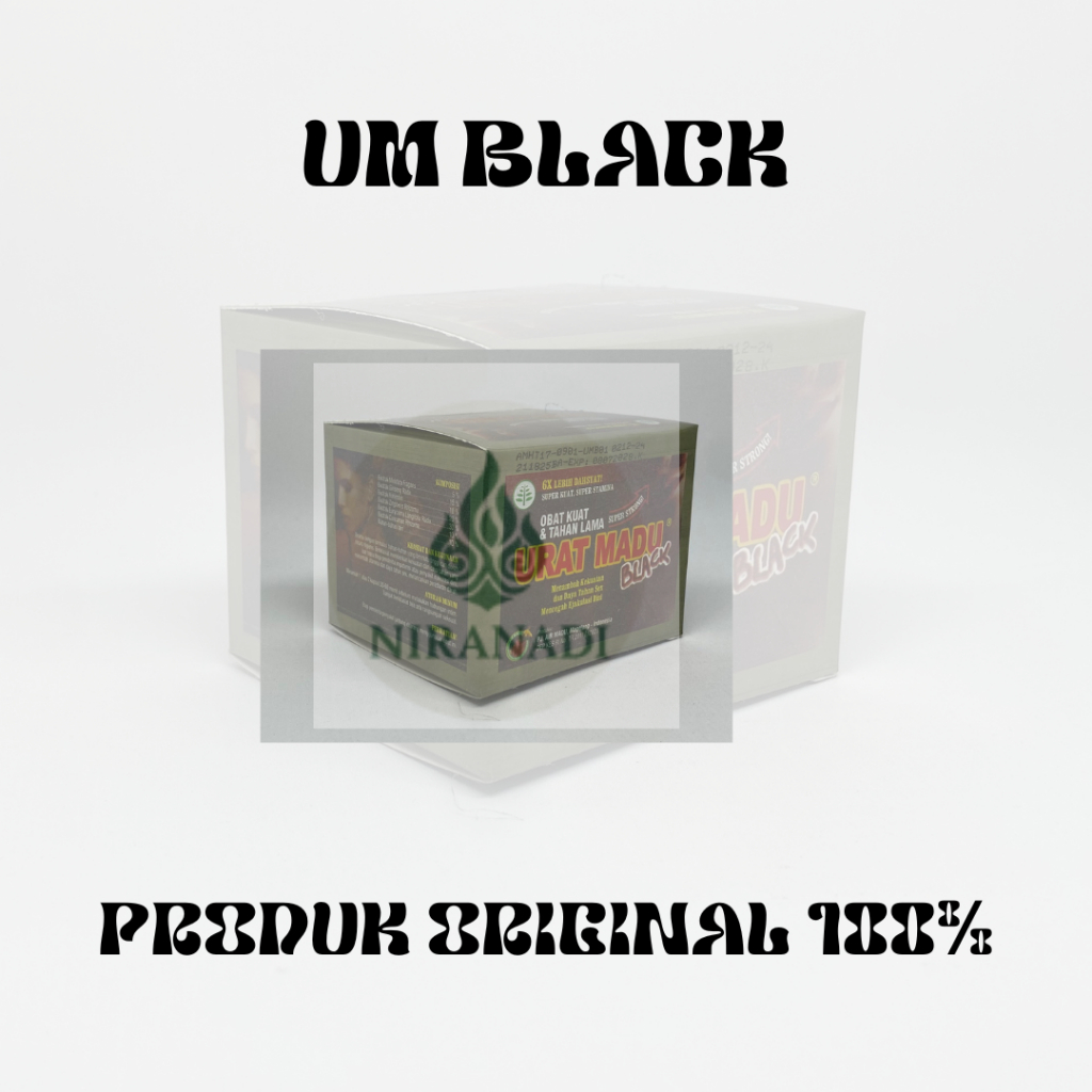 ekstrak Madu Hitam-KapsulStamina-PriaDewasa
