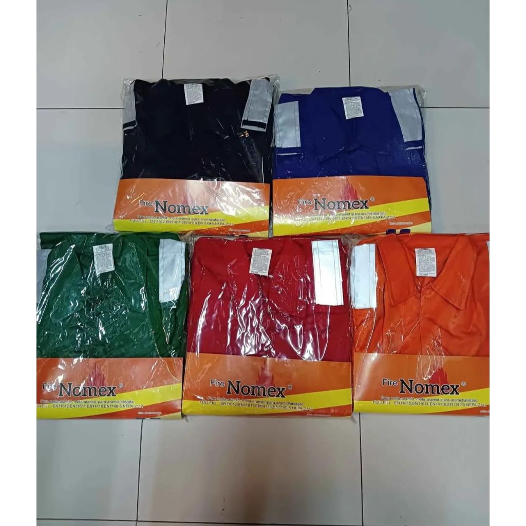 Coverall Fire Nomex IIIA / Coverall Fire Nomex / Coverall Safety