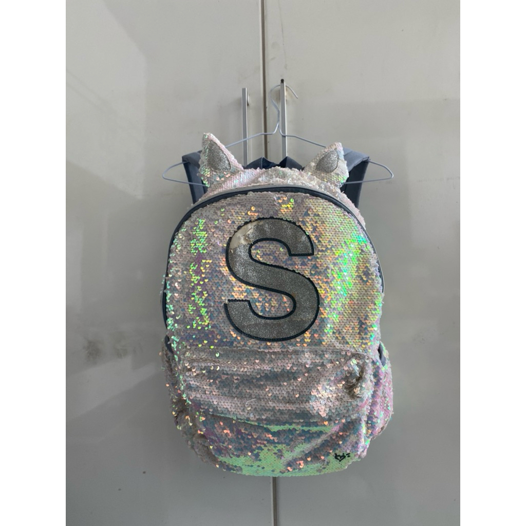 PRELOVED TAS PUNGGUNG RANSEL ANAK-ANAK BRAND JUSTICE