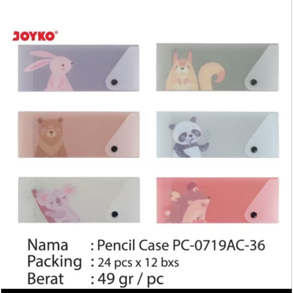 

Pencil case joyko kancing