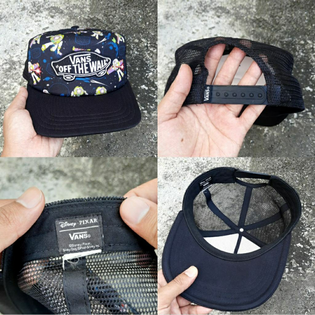 Topi Vintage Trucker vans