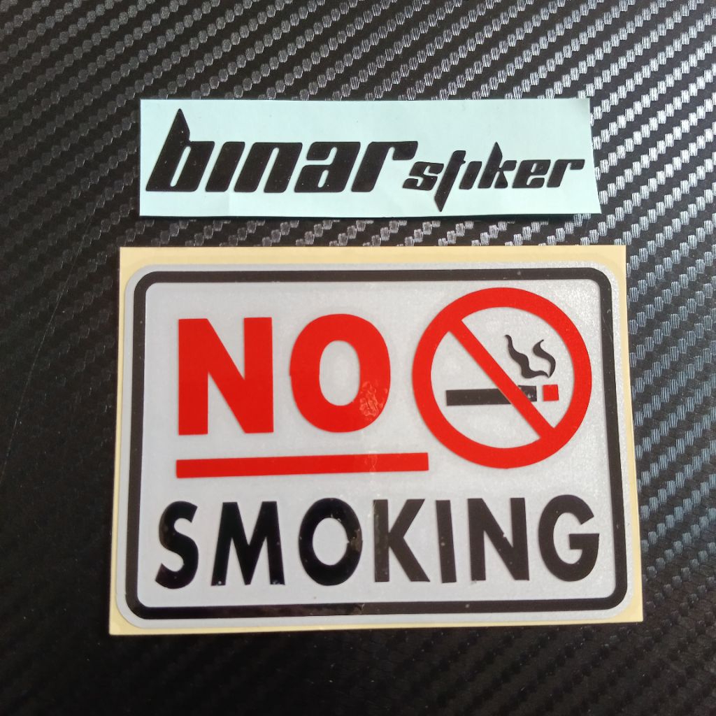 

STIKER CUTTING NO SMOKING