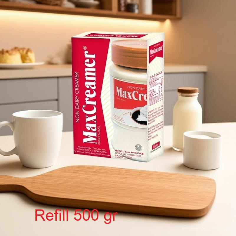 

MAX CREAMER 500gr Refill Krimer MaxCreamer Refill Pack