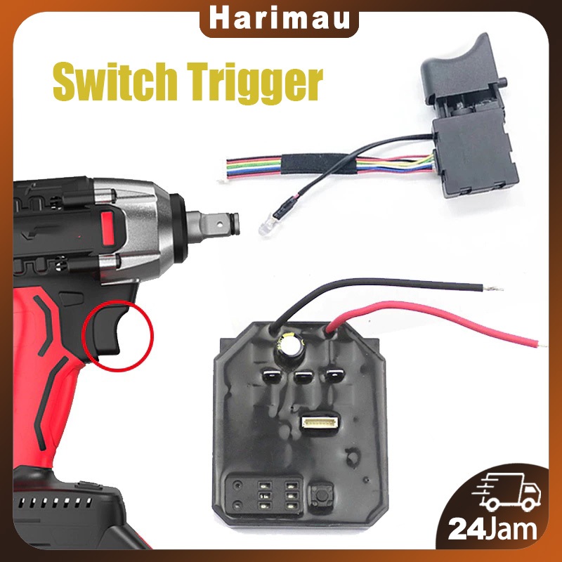 Saklar Modul Impact Wrench JLD Esc Speed Controller JLD Switch Impact Wrench Drill Brushless