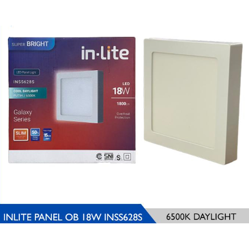 Lampu LED Downlight Outbow Inlite 18W Segi