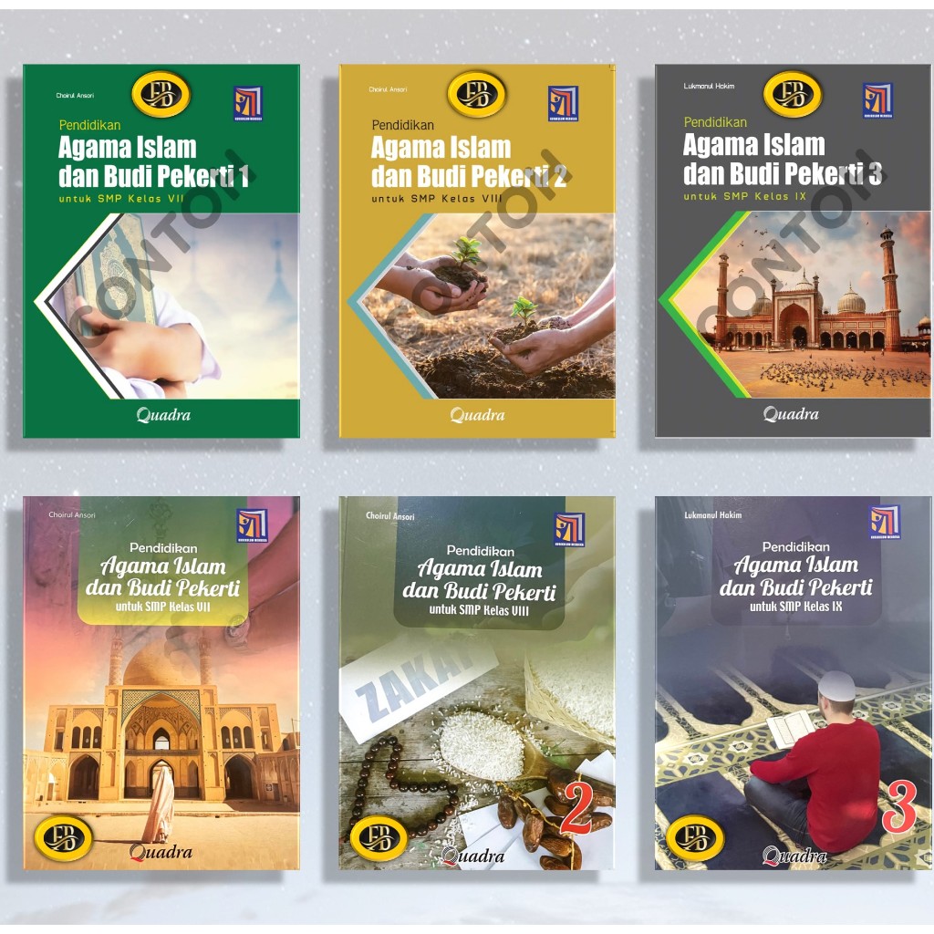 [Penerbit Quadra] Pendidikan Agama Islam Kelas 7, 8 & 9 Kurikulum merdeka