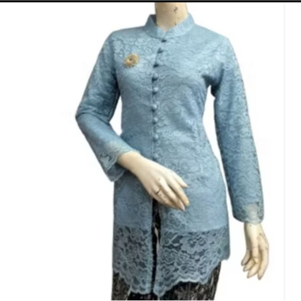 Stelan Kancing Pendek Busui Friendly-Kebaya Kancing Seribu-Baju Pesta-Baju Wisuda-