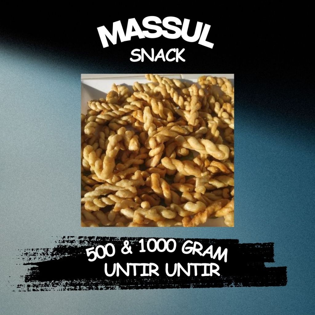 

[500 gram & 1000 gram] Untir Untir Kue Tambang Renyah Premium