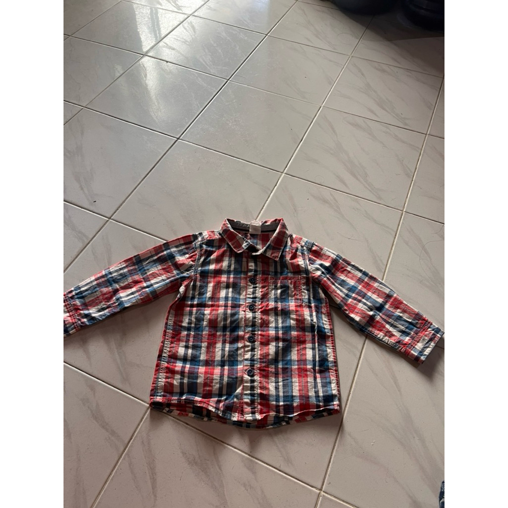 preloved kemeja anak laki laki h&m original