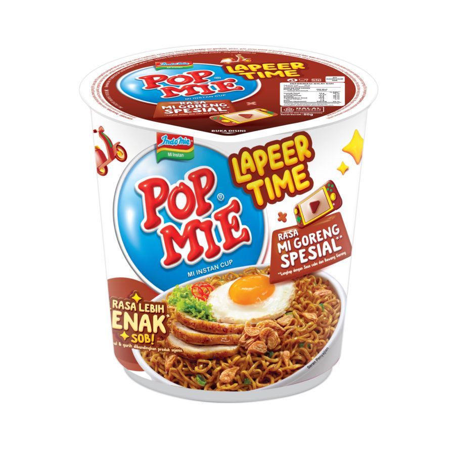 

Pop Mie Mi Instan Cup Mi Goreng Spesial 80 gr