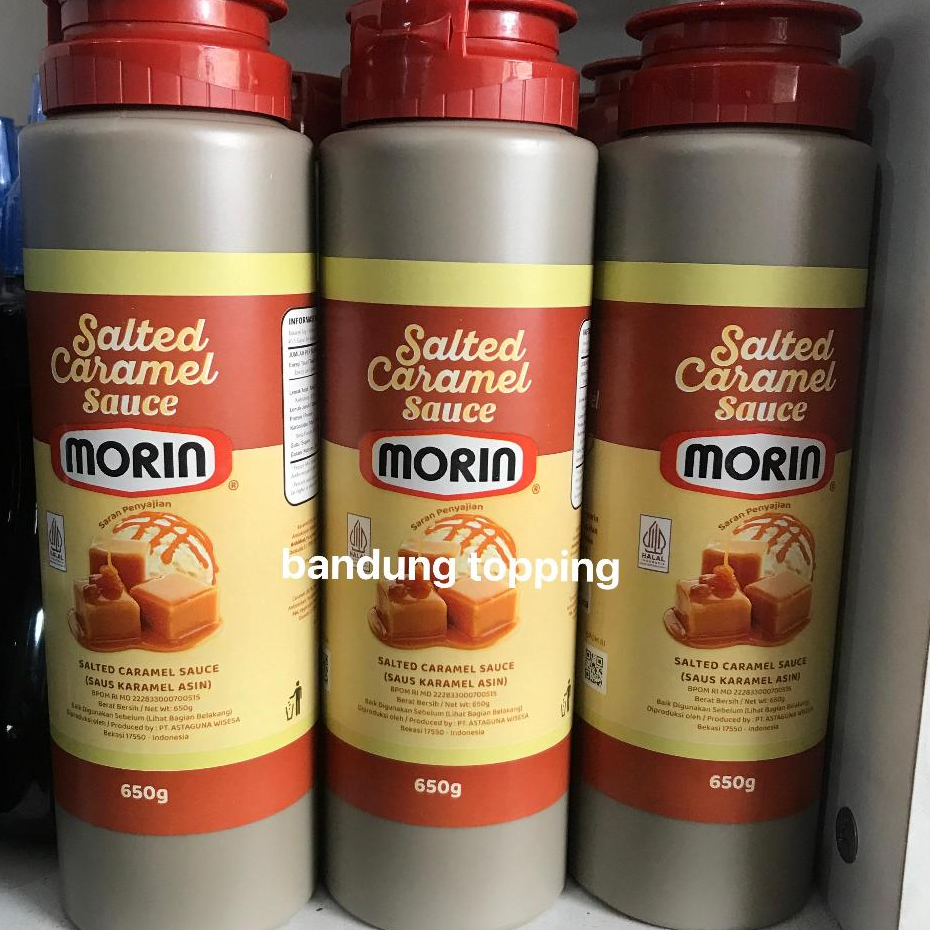 

Morin Salted Caramel Sauce 650gr