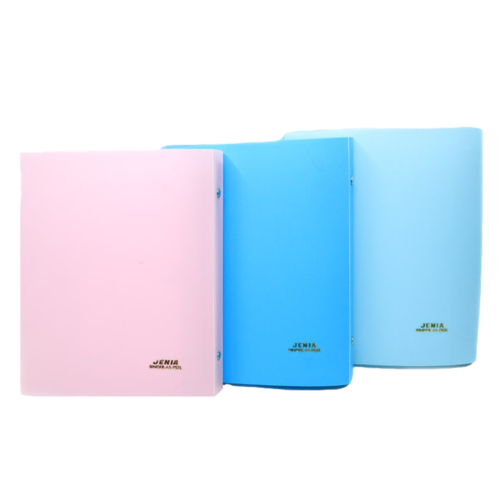 

Buku Binder A5 / Map Binder Note A5 Polos Pastel free Loose Leaf