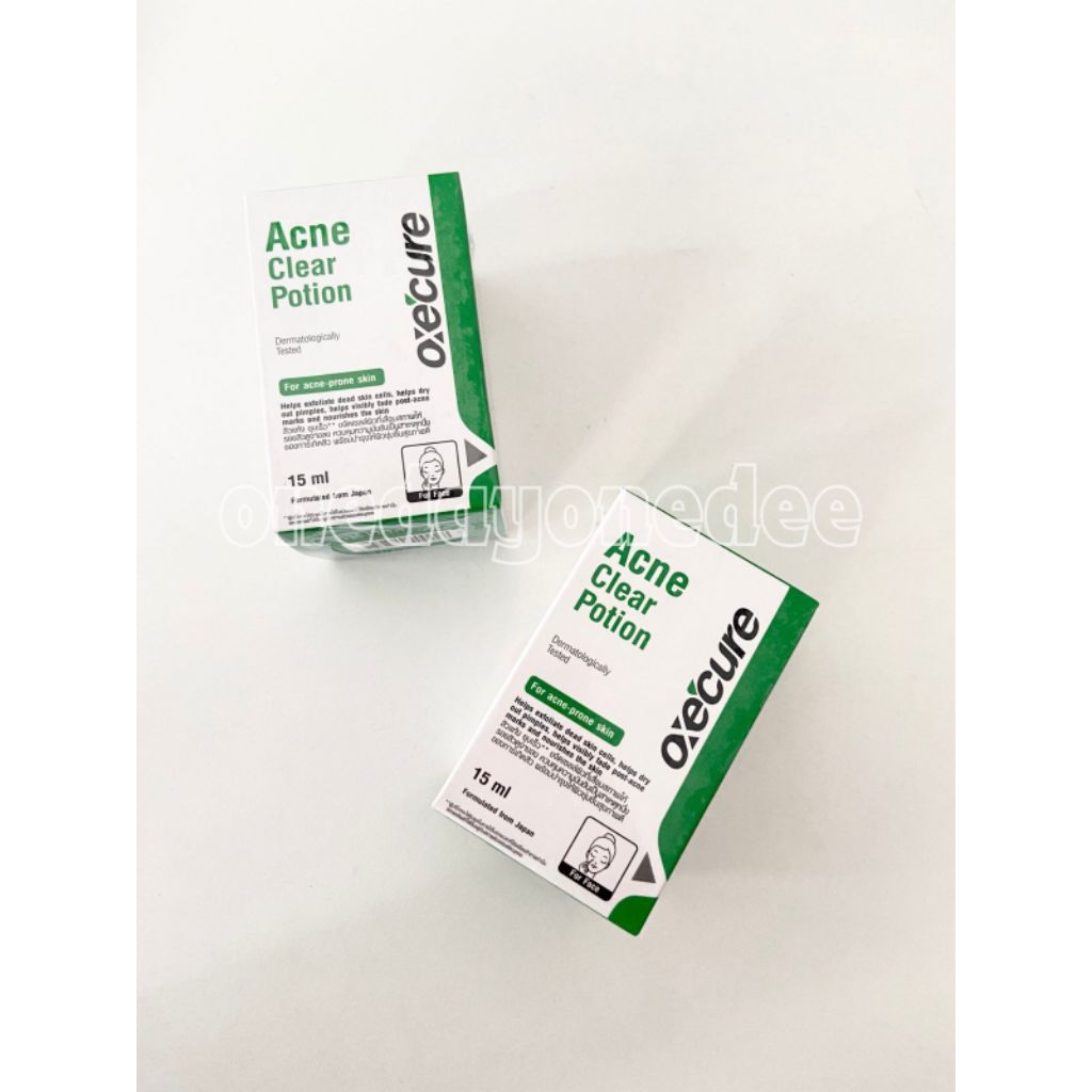 [READY STOCK] OXECURE ACNE CLEAR POTION ORIGINAL THAILAND | OBAT JERAWAT