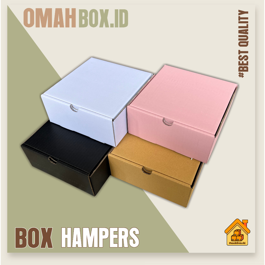 

Box Hampers 18x18x8 cm B-FLUTE | kardus box polos | kardus diecut | kardus hampers | box baju | kardus baju | box hijab | Kardus kosmetik | kardus gift kardus souvenir | box pizza hampers