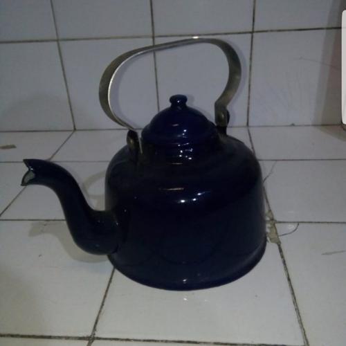 

Teko Teh Enamel Kettle CERET KLASIK KUNO JADUL DULU VINTAGE ANTIK TUA