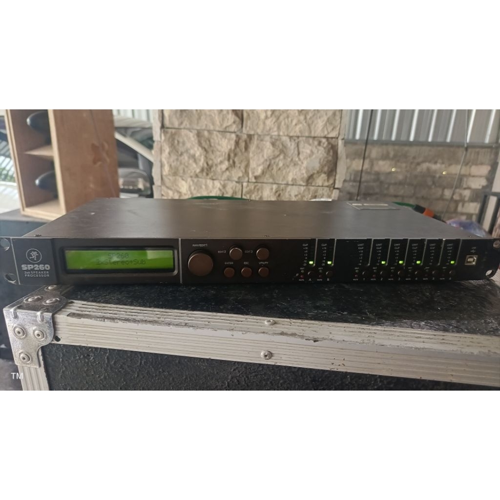 dlms mackie sp260 ori bekas seken second