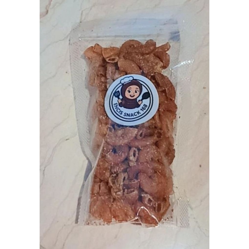 

MAKARONI BANTET PEDAS ASIN 50g