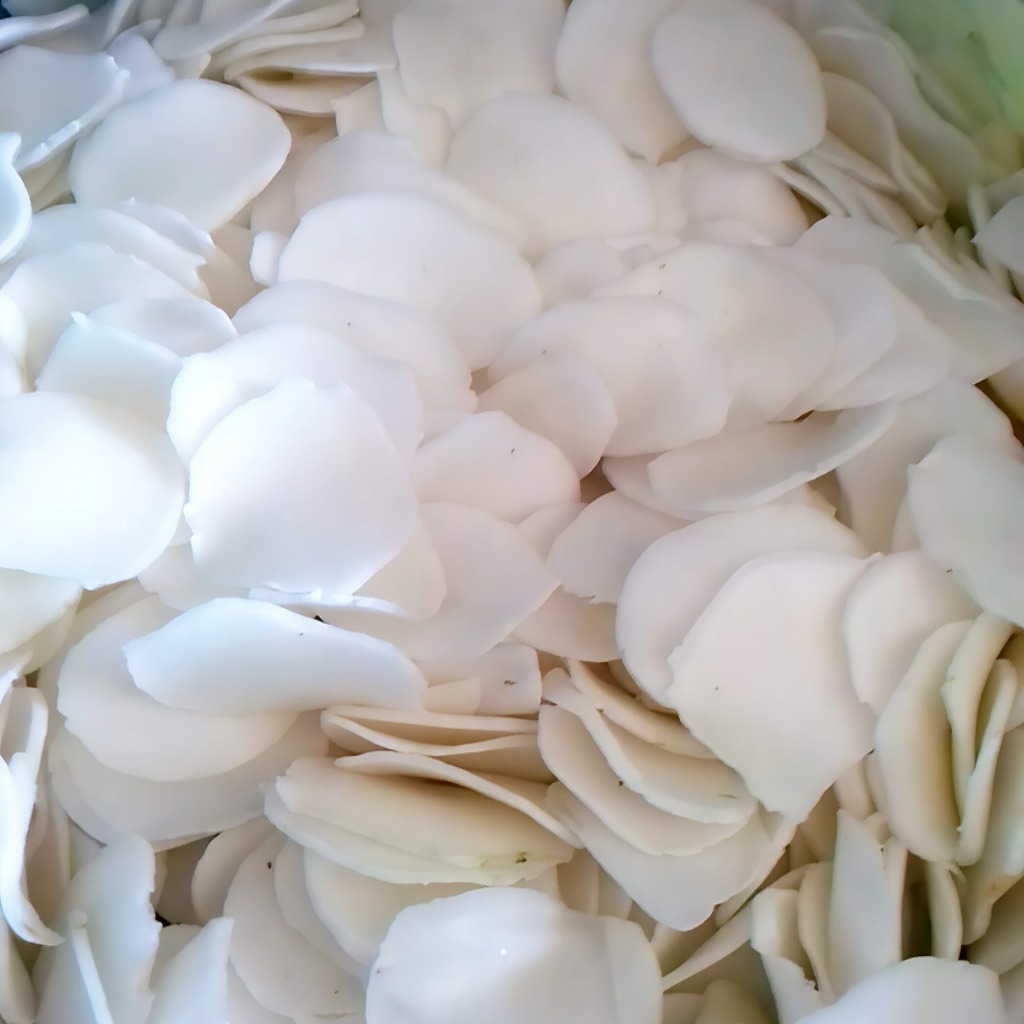 

KERUPUK BAWANG MENTAH 500GR KRUPUK BAWANG PUTIH