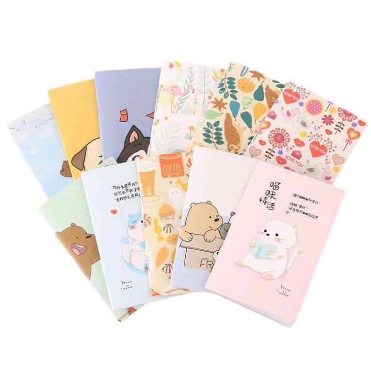 

(skr) Notebook Mini Buku Tulis Motif kartun notepad cartoon book karakter memo kecil