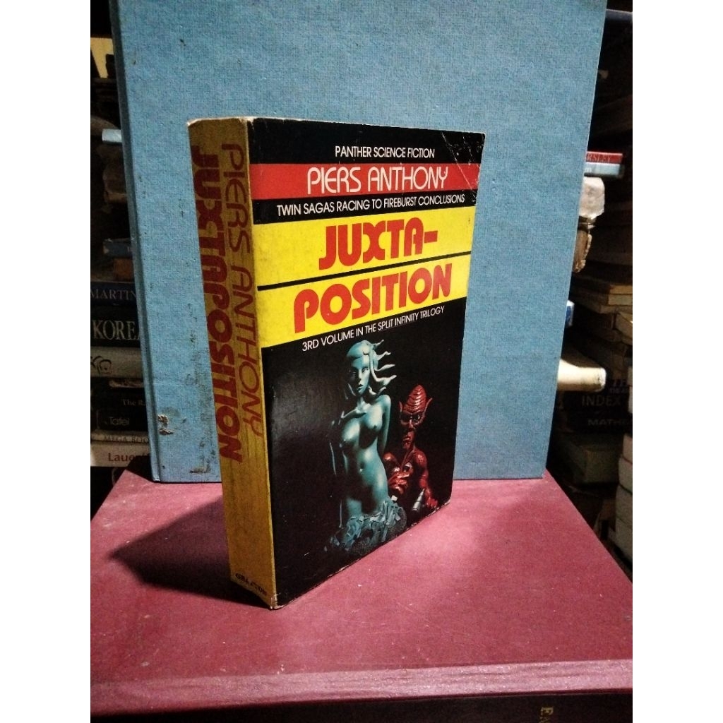 Novel Science Fiction Juxtaposition by Piers Anthony
