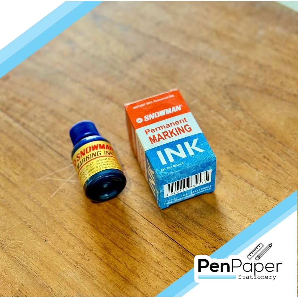 

Refill Spidol Permanen SNOWMAN Permanent Marker Tinta Refil