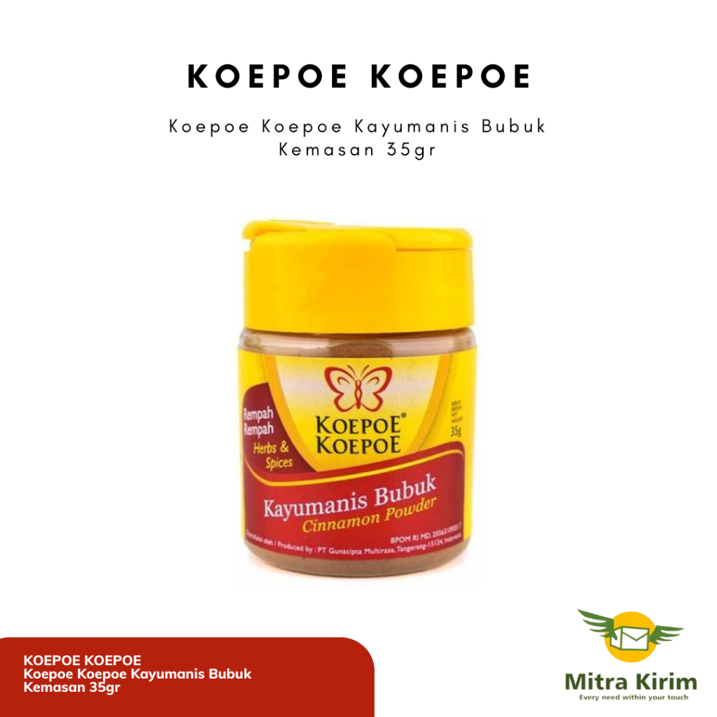 

Koepoe Koepoe Kayumanis Bubuk Kemasan 35gr