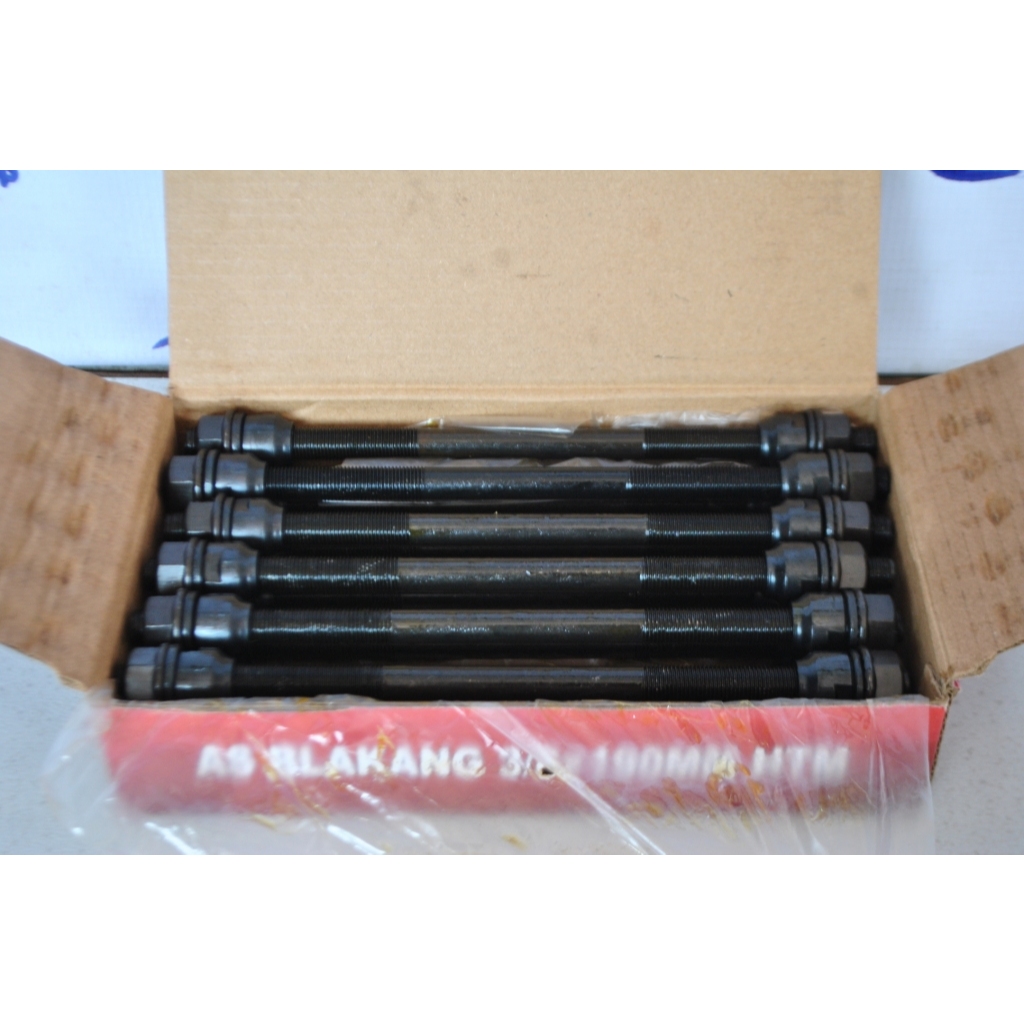 As Roda Belakang Sepeda Atlantis 3/8 X 190mm Panjang 19cm - As Roda Sepeda BMX Mini MTB CTB Minion F