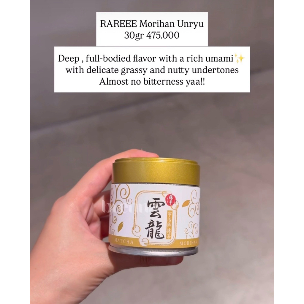 

[READY STOCK] Morihan Matcha Powder | Ceremonial Matcha Kyoto Japan