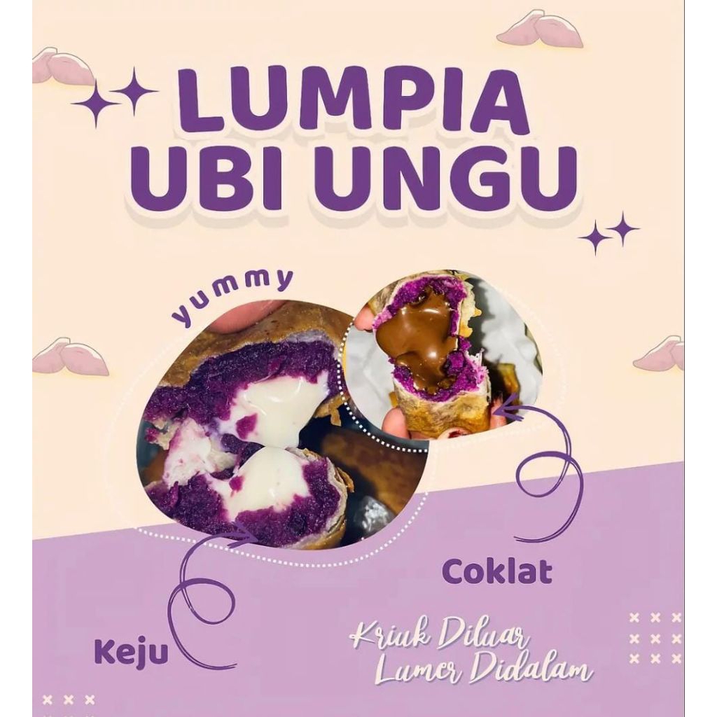 

LUMPIA UBI UNGU