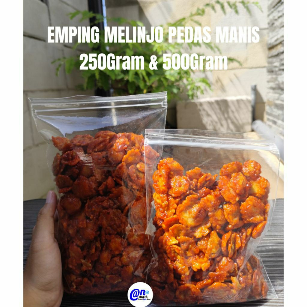 

EMPING MELINJO PEDAS MANIS 500 GRAM