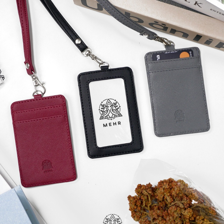 

Mehr Farva Lanyard Name Tag Id Card Holder Tempat Kartu Nama Gantungan Kartu Pria Wanita Praktis