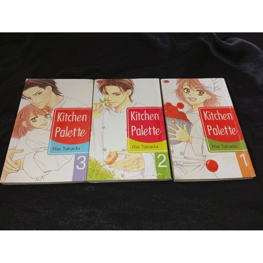 manga komik kitchen palette takada rie