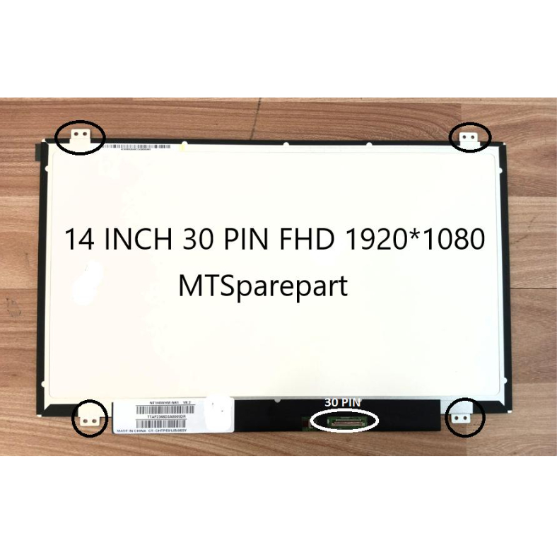 LED LCD HP ZBOOK 14 G1 G2 FHD