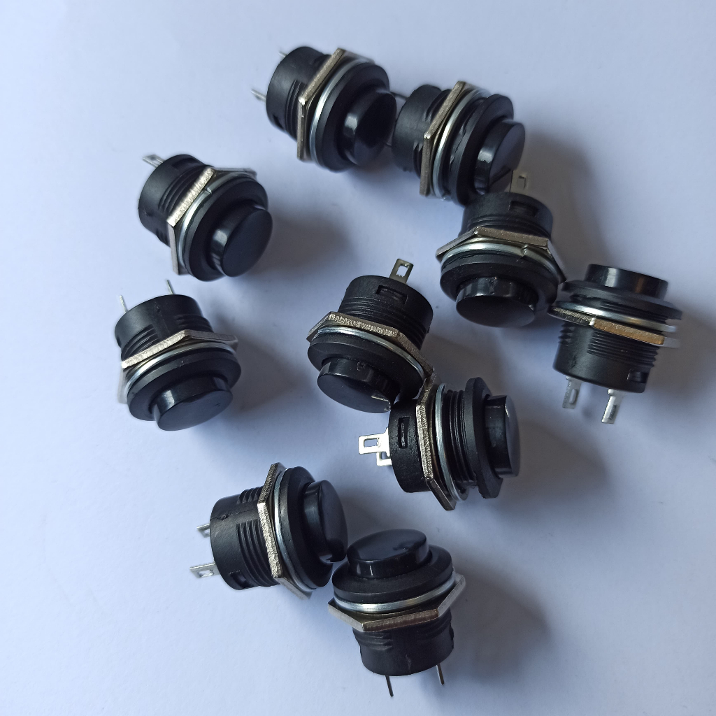 SAKLAR PUSH ON BUTTON MOMENTARY