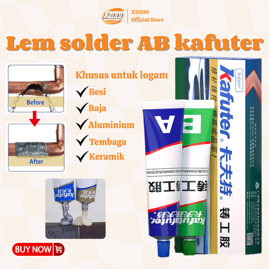 

ucl_gramari - kafuter lem super kuat a+b metal baja radiator kebocoran air