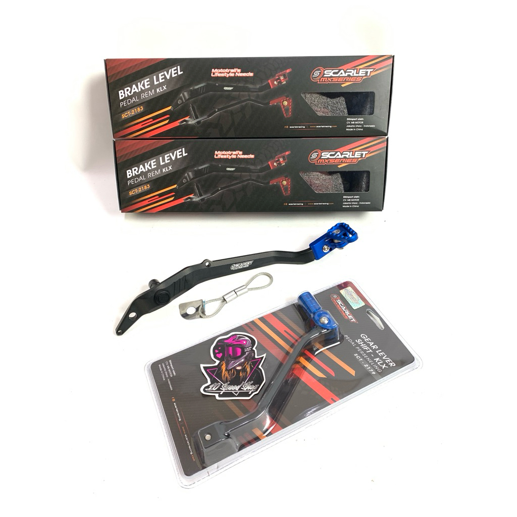 Pedal Rem Scarlet Set Operan Gigi Klx Dtracker Pedal Rem Klx Dtracker Operan Gigi Klx Dtracker