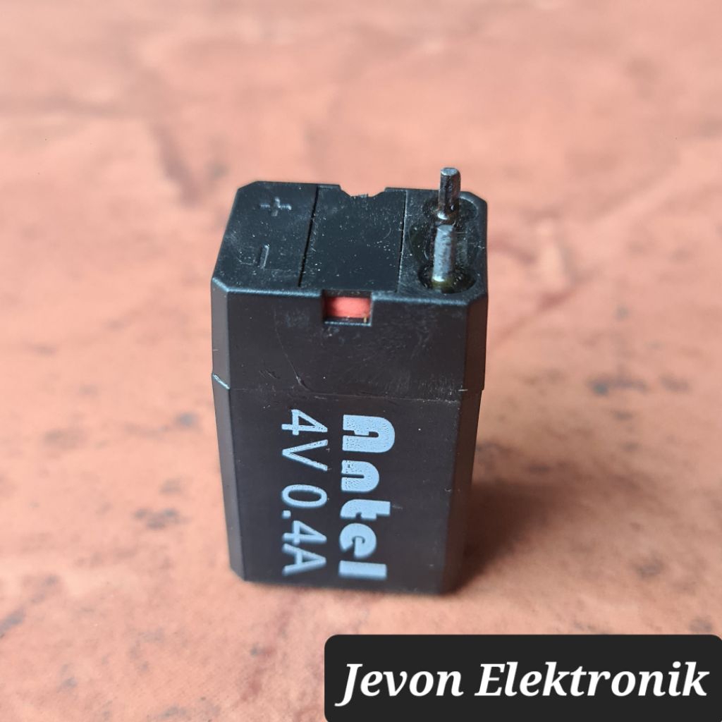 Baterai Aki Kering 4v Antel 400 mAh 0.4 0,4 A High Quality Accu Battery 4 V Volt 400mAh 0.4A 0,4A