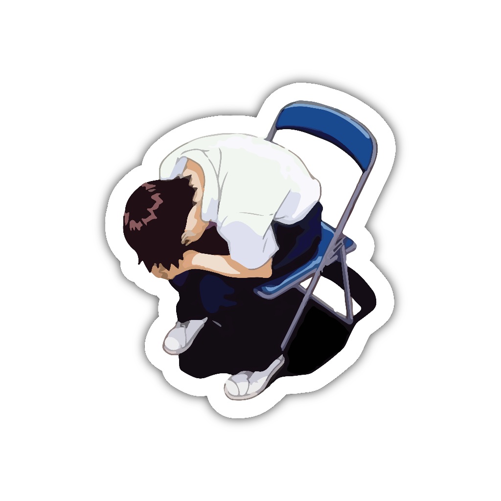 

ZV018 sticker karakter kartun anime aesthetic, stiker vinyl satuan