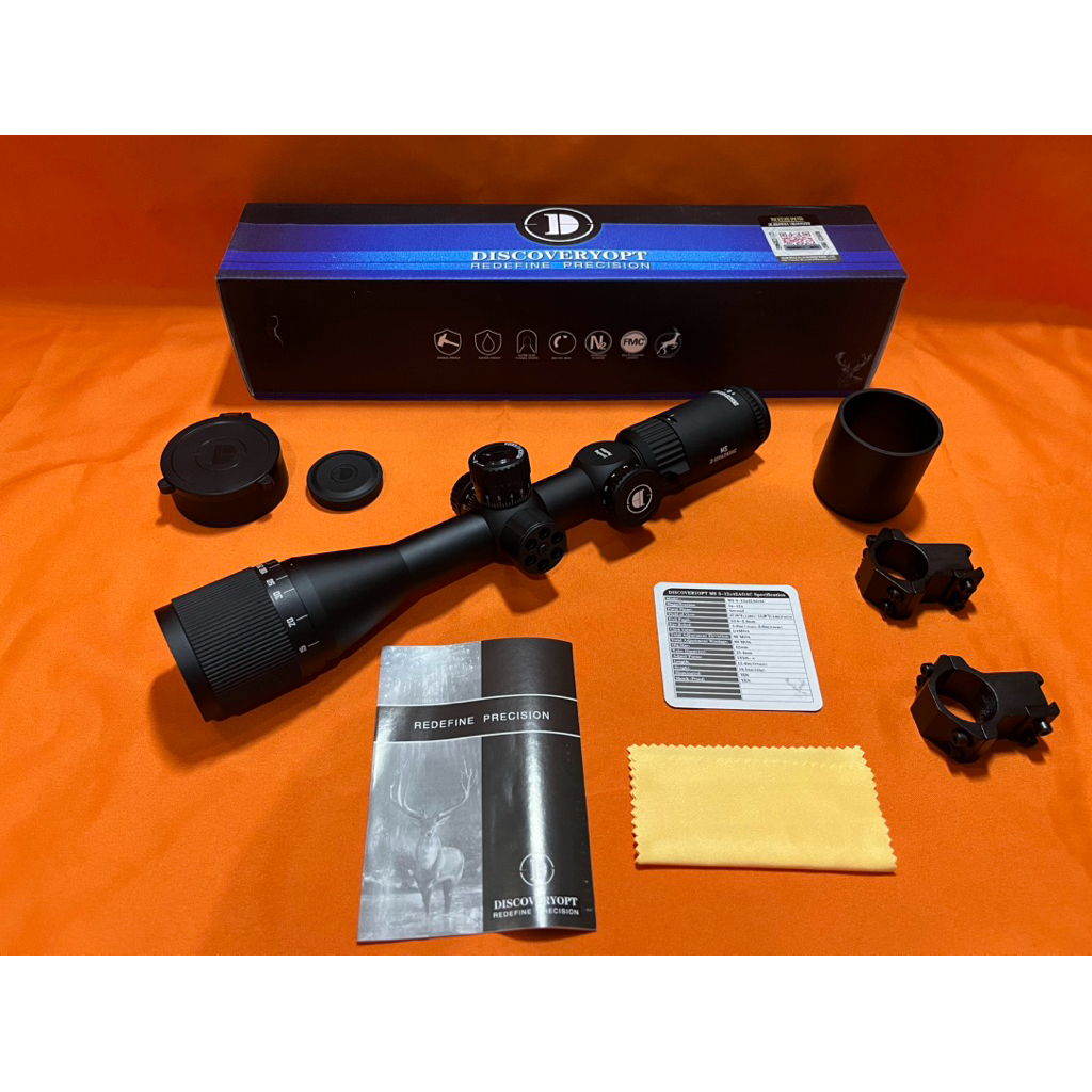 TELESKOP DISCOVERY MS 3-12x42 AOAC TAHAN GETAR