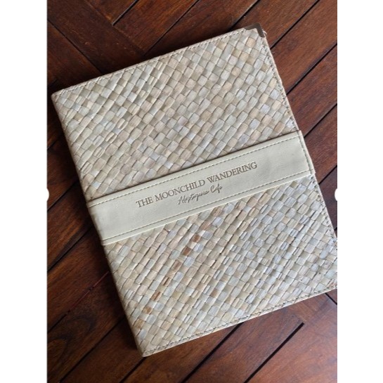 

Buku Menu Pandan Tikar a4 potrait landscape custom logo