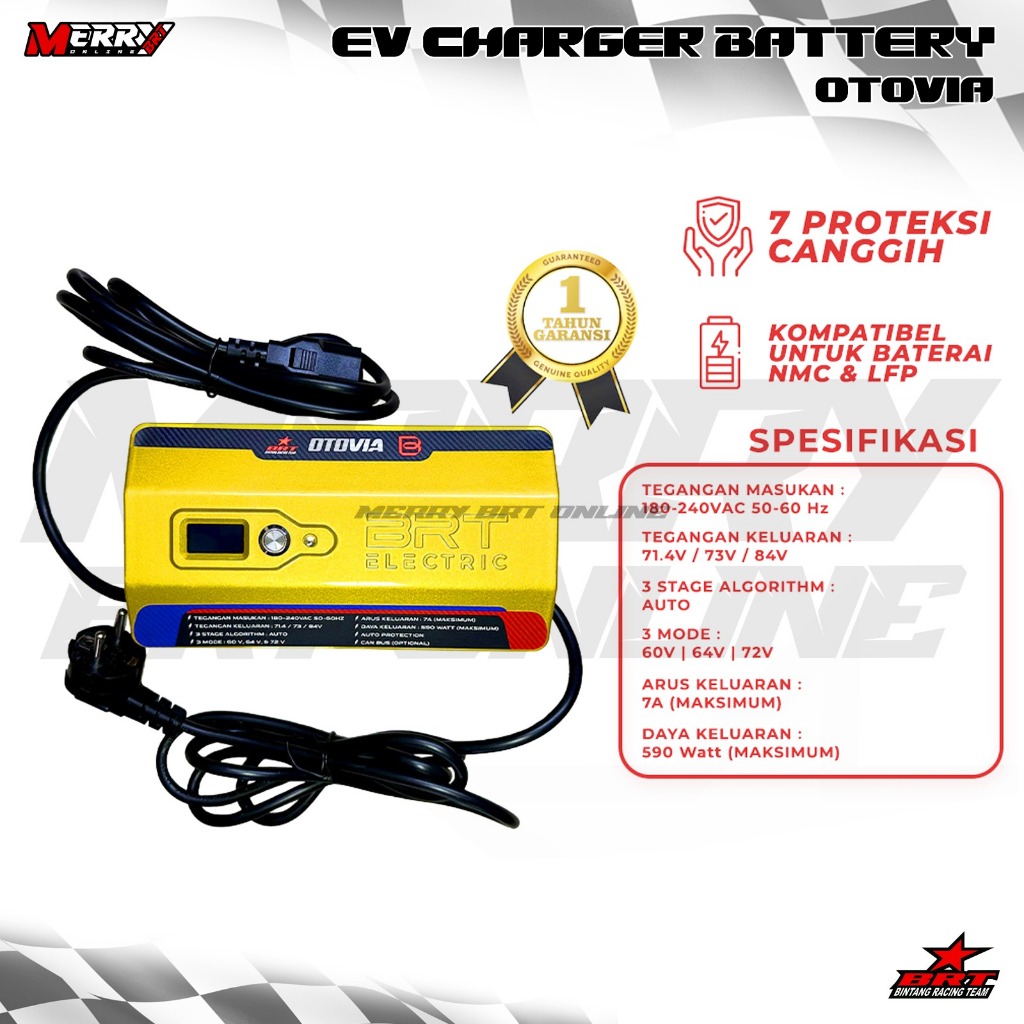 CHARGER EV Baterai Baterry motor listrik   OTOVIA BRT FAST CHARGING