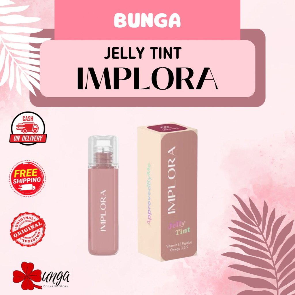 BUNGA - Implora Jelly Tint / Jelly Tint Implora / Lip Tint Implora