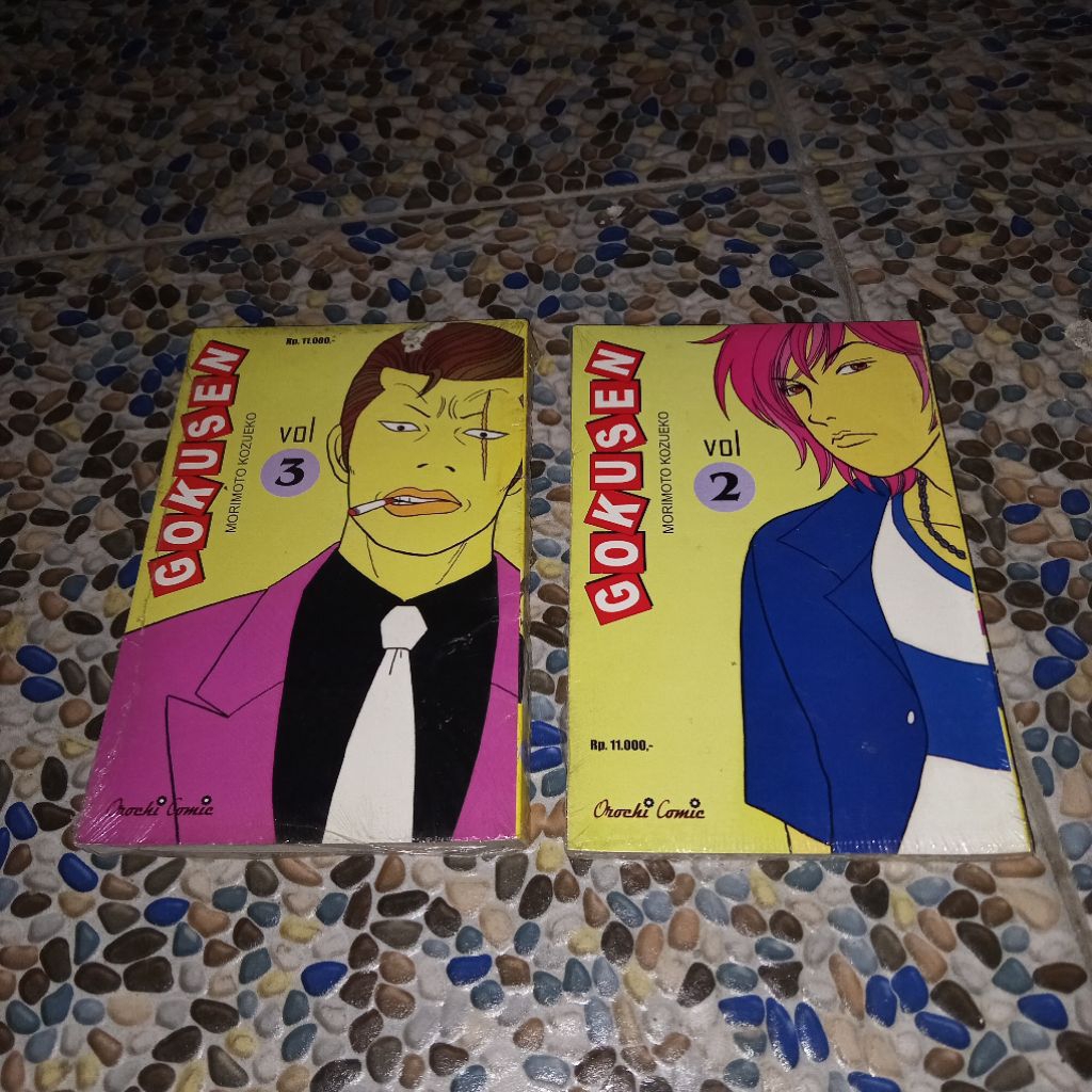 komik gokusen cabutan vol 2 dan 3 segel