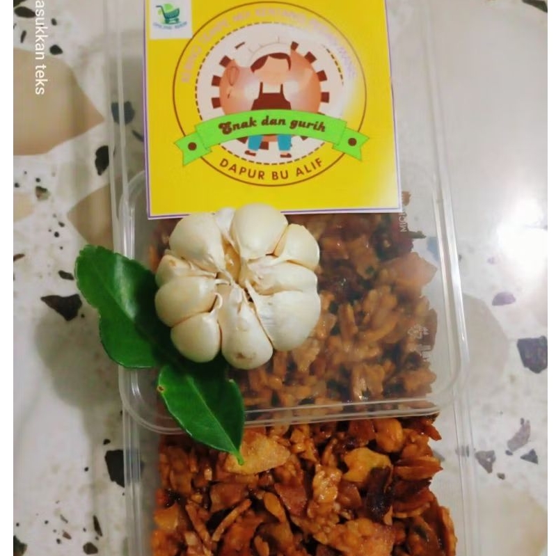 

tempe kering mix kentang pedas manis1tepak