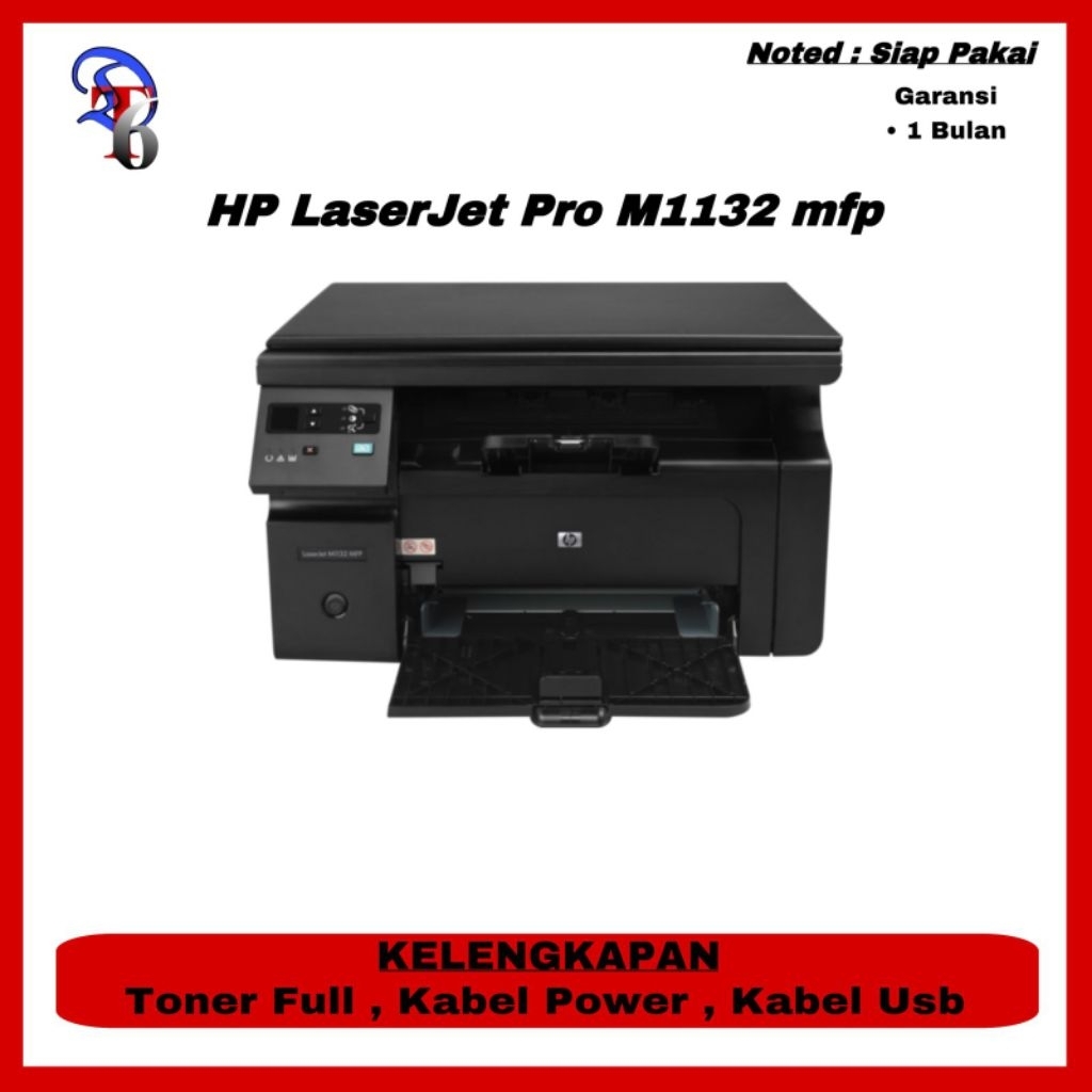 Printer hp laserjet Pro M1132 Multifunction Bergaransi Printer Laser Scan copy Printer Monochrome co