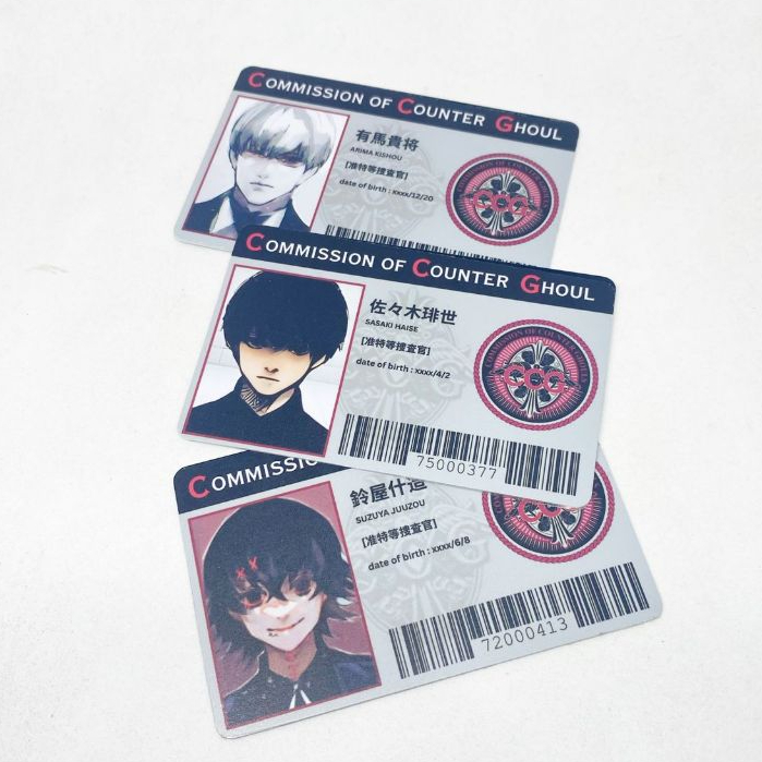 

Tokyo Ghoul Commission Of Counter Ghoul Id Card