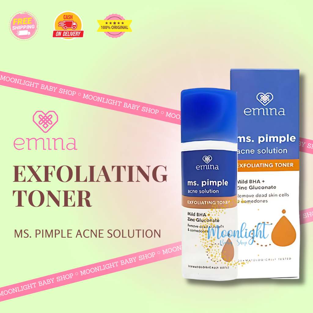 Emina Ms. Pimple Acne Solution Exfoliating Toner 100mL