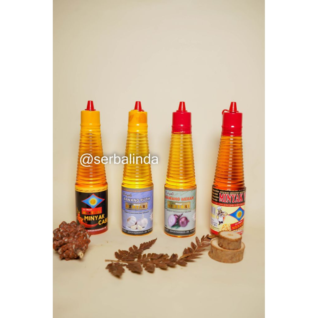 

Paket 4 Minyak ( Minyak wijen, Minyak Bawang merah, Minyak Bawang putih, Minya cabe)bumbu bahan masakan penyedap botol minyak